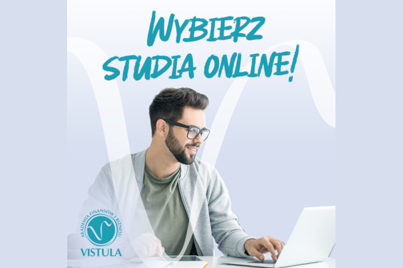 Wybierz studia online w Vistuli