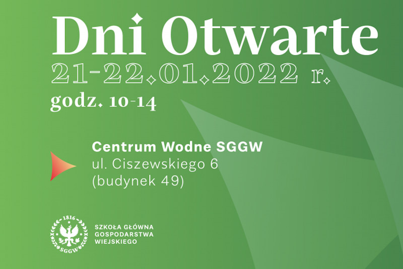Dni Otwarte SGGW w Warszawie 2022