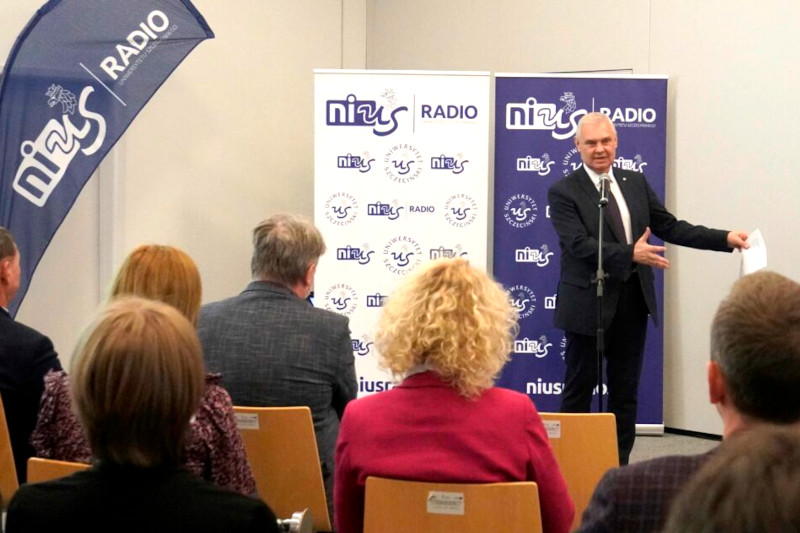 Uniwersytet Szczeciński – NiUS Radio rozpoczęło nadawanie