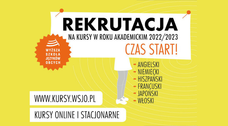 WSJO w Poznaniu – rekrutacja na kursy językowe