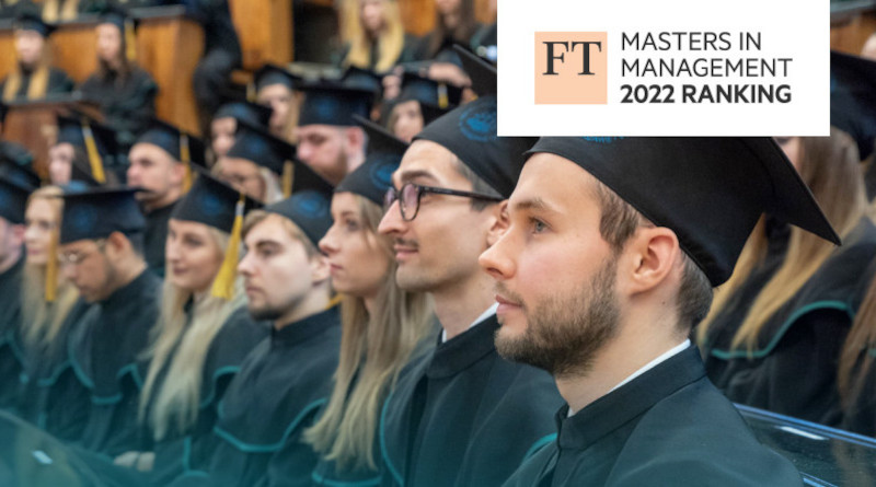 Szkoła Główna Handlowa w rankingu FT Masters in Management 2022