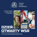 Wyższa Szkoła Rehabilitacji w Warszawie – Drzwi Otwarte WSR