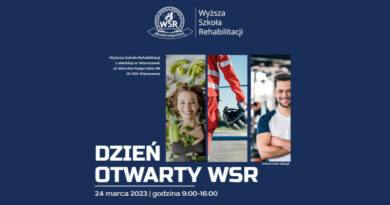 Wyższa Szkoła Rehabilitacji w Warszawie – Drzwi Otwarte WSR