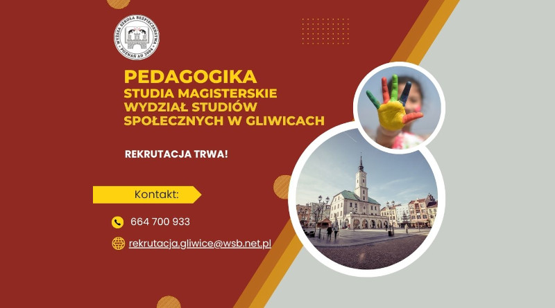 Wyższa Szkoła Bezpieczeństwa – Pedagogika – studia magisterskie w Gliwicach