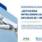 Sztuczna inteligencja – aplikacje i implikacje – konferencja hybrydowa