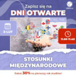Dzień Otwarty Online kierunku Stosunki międzynarodowe – AFiB Vistula w Warszawie