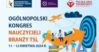 MWSLiT zaprasza na Ogólnopolski Kongres Nauczycieli branży TSL