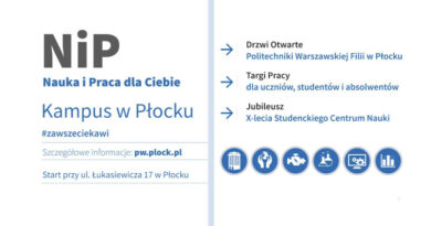 Drzwi Otwarte i Targi Pracy – Politechnika Warszawska – Filia w Płocku