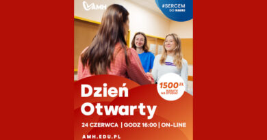 Dzień Otwarty online AMH – Akademia Medyczna Nauk Stosowanych i Holistycznych w Warszawie