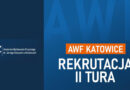 Druga tura rekrutacji na studia 2026/2027 na AWF w Katowicach