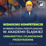 Urbanistyka i planowanie przestrzenne – Akademia Śląska w Katowicach