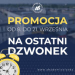 Akademia Śląska: Promocja „NA OSTATNI DZWONEK” – wyjątkowa szansa dla kandydatów