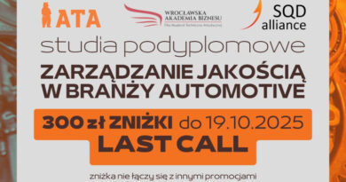 WAB Wrocław – Filia ATA – Zarządzanie jakością w branży automotive