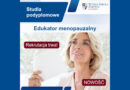 Edukator menopauzalny – Wyższa Szkoła Zdrowia w Gdańsku – rekrutacja trwa!