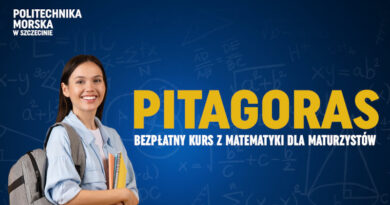 Bezpłatny kurs maturalny z matematyki Pitagoras – Politechnika Morska w Szczecinie