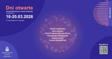 Akademia Muzyczna we Wrocławiu – Dni Otwarte 2026