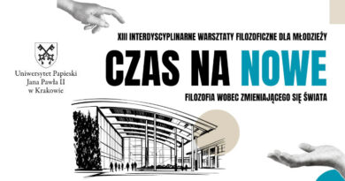 XIII Interdyscyplinarne Warsztaty Filozoficzne dla Młodzieży na UPJP2 w Krakowie