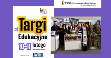 WSPiA Rzeszowska Szkoła Wyższa zaprasza na Podkarpackie Targi Edukacyjne