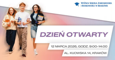 Wyższa Szkoła Zarządzania i Bankowości w Krakowie – Dzień Otwarty WSZiB 2026