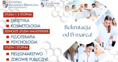 Gdańska Akademia Medyczna Nauk Stosowanych – ruszyła rekrutacja na studia!