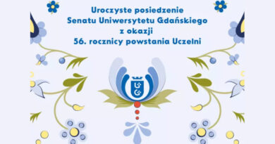 Święto Uniwersytetu Gdańskiego – 20 marca 2026 – transmisja na żywo