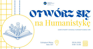 Uniwersytet Mikołaja Kopernika w Toruniu – Dzień Otwarty Wydziału Humanistycznego UMK 2026