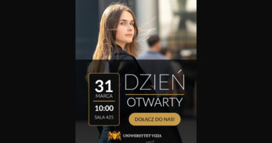Uniwersytet VIZJA w Warszawie – stacjonarny Dzień Otwarty 2026