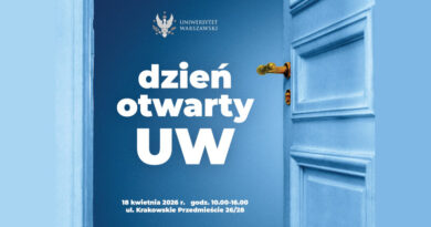 Uniwersytet Warszawski – Dzień Otwarty UW 2026