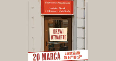Uniwersytet Wrocławski – Drzwi Otwarte Instytutu Nauk o Informacji i Mediach UWr