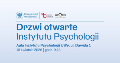 Uniwersytet Wrocławski – Drzwi Otwarte Instytutu Psychologii UWr 2026
