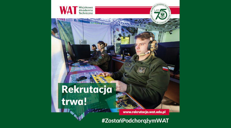 Wojskowa Akademia Techniczna w Warszawie – rekrutacja na studia wojskowe 2026/2027