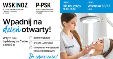 Wyższa Szkoła Kosmetyki i Nauk o Zdrowiu w Łodzi – Dzień Otwarty WSKiNoZ 2026
