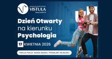 Zobacz, jak wyglądają studia psychologiczne. Dzień Otwarty kierunku Psychologia na Vistuli już 17 kwietnia