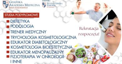 Gdańska Akademia Medyczna Nauk Stosowanych – rekrutacja na studia podyplomowe