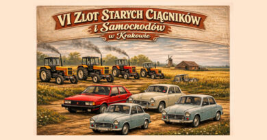 VI Zlot Starych Ciągników i Samochodów – Uniwersytet Rolniczy w Krakowie