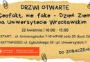 Uniwersytet Wrocławski – Drzwi Otwarte Wydziału Nauk o Ziemi i Kształtowania Środowiska UWr 2026