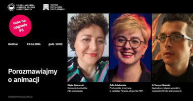 Czas na upgrade: poznaj przyszłość animacji na bezpłatnym webinarze PJATK
