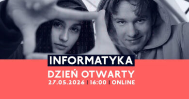 Akademia Leona Koźmińskiego w Warszawie – kierunek Informatyka – Dzień Otwarty Online