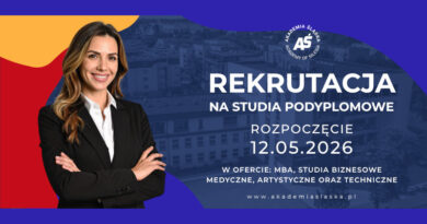 Akademia Śląska – rekrutacja na studia podyplomowe oraz MBA rusza 12 maja 2026!