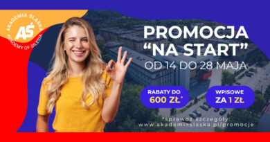 Akademia Śląska – Promocja na Start!