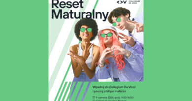 Reset Maturalny z Collegium Da Vinci w Poznaniu Reset Maturalny z Collegium Da Vinci w Poznaniu