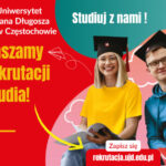 Uniwersytet Jana Długosza w Częstochowie – rekrutacja na studia 2026/2027 startuje 1 czerwca!