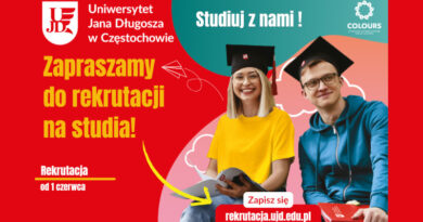 Uniwersytet Jana Długosza w Częstochowie – rekrutacja na studia 2026/2027 startuje 1 czerwca!