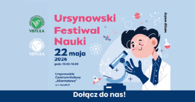 Uczelnia Vistula na Ursynowskim Festiwalu Nauki 2026