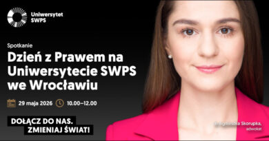 Uniwersytet SWPS we Wrocławiu – Dzień z Prawem na USWPS