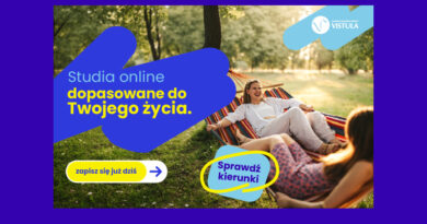 Chcesz studiować, ale nie chcesz wywracać życia do góry nogami? Sprawdź studia online na Vistuli Chcesz studiować, ale nie chcesz wywracać życia do góry nogami? Sprawdź studia online na Vistuli