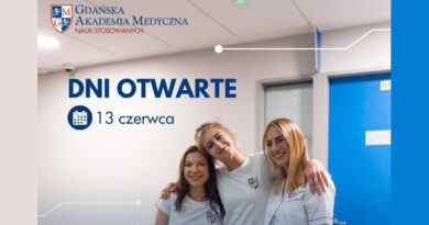 Dzień Otwarty GAMNS – Gdańska Akademia Medyczna Nauk Stosowanych zaprasza!