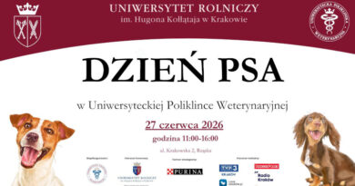 Uniwersytet Rolniczy w Krakowie – Dzień Psa w Uniwersyteckiej Poliklinice Weterynaryjnej