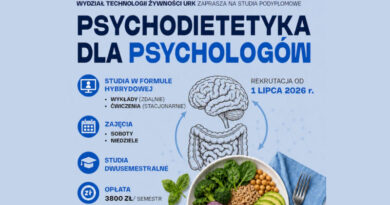 Uniwersytet Rolniczy w Krakowie – Psychodietetyka dla psychologów – studia podyplomowe