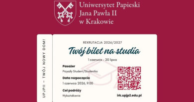 Uniwersytet Papieski Jana Pawła II w Krakowie – ruszyła rekrutacja na studia 2026/2027 na UPJP2!